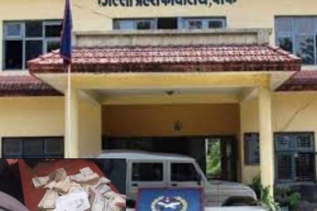 नेपालगञ्जमा स्रोत नखुलेको सवा करोड रुपैयाँसहित ५ जना पक्राउ